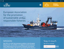 Tablet Screenshot of bluefisheurope.org